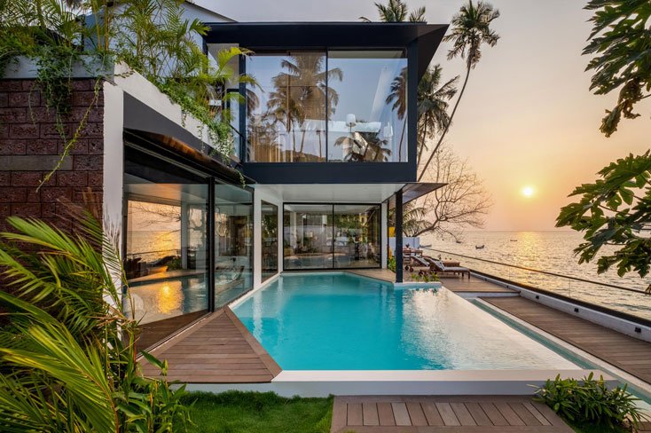 Glasshouse On The Bay in North Goa,Goa
